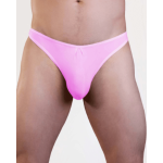MENS PINK LYCRA G-STRING S/M